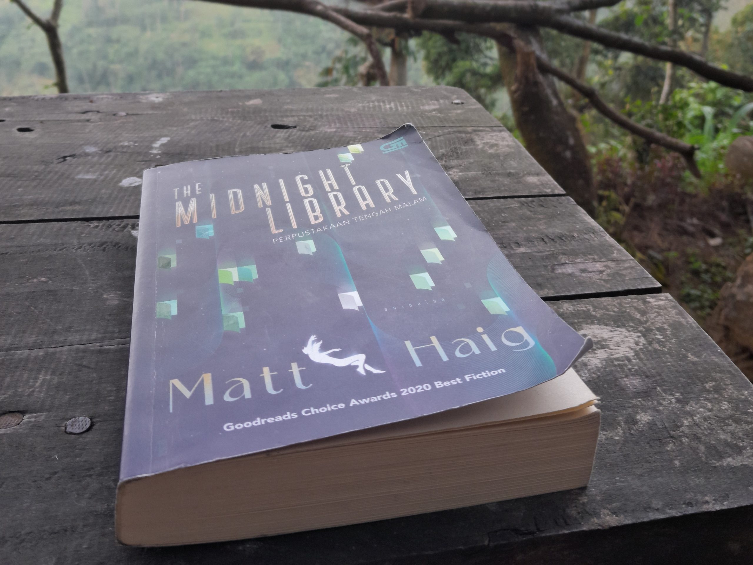 ilustrasi gambar: buku midnight library