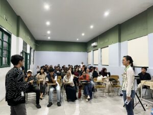 Saat berlangsungnya diskusi