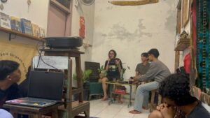 Kota Owatari bersua dihadapan para penonton filmnya